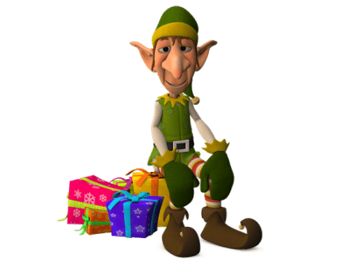 Elf-with-presents